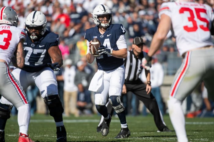 Penn State quarterback Sean Clifford